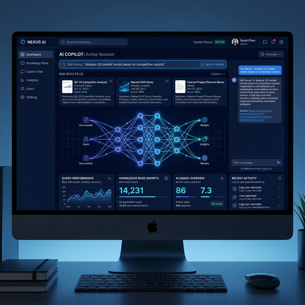 NeuroAssist AI Enterprise Knowledge Agent - AI Applications Case Study | Intellicor Technologies